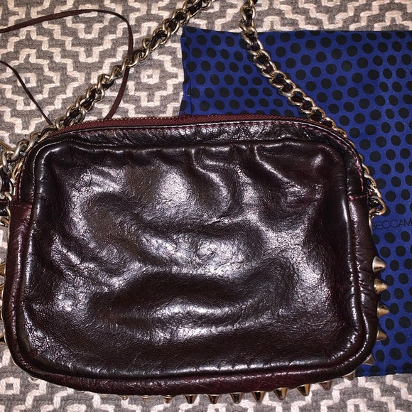 Rebecca Minkoff Flirty Maroon Spike Crossbody Bag - Picture 6 of 6